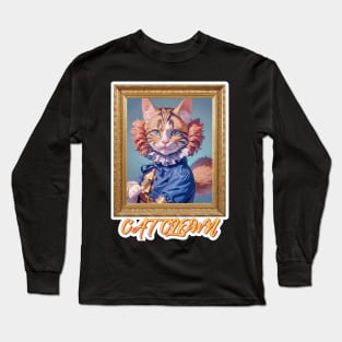 Cat Clown,Cat Joker,Cat Miaw Lover Long Sleeve T-Shirt